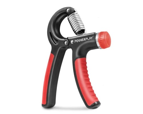 Еспандер PowerPlay кистьовий 10-40 кг Strength Grip Чорно-червоний (PP_4323_Bl/Red)