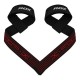 Кистьові лямки RDX S4 Gym Cotton Gel Straps Blue Plus (WAC-S4U+)