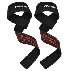 Кистьові лямки RDX S4 Gym Cotton Gel Straps Blue Plus (WAC-S4U+)