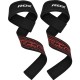 Кистьові лямки RDX S4 Gym Cotton Gel Straps Blue Plus (WAC-S4U+)