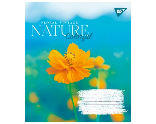 Зошит Yes А5 Nature colorful 96 аркушів лінія (767181)