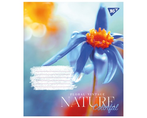 Зошит Yes А5 Nature colorful 96 аркушів лінія (767181)