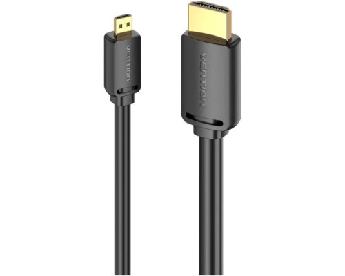 Кабель мультимедійний HDMI to Micro HDMI 1.5m V2.0 4K 60Hz 18Gbps HDR Dolby Vention (AGIBG)