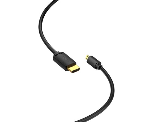 Кабель мультимедійний HDMI to Micro HDMI 1.5m V2.0 4K 60Hz 18Gbps HDR Dolby Vention (AGIBG)