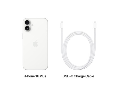 Мобільний телефон Apple iPhone 16 Plus 256GB White (MXWV3)