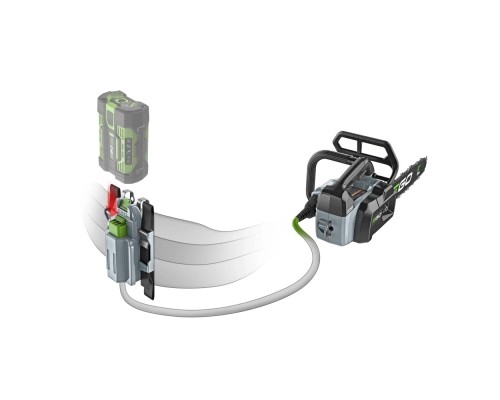 Ланцюгова пила EGO CSX3002 KIT, 56В, шина 30см, 45лан, 3/8P, 1,1мм, акум. 4Ah + ЗП (0140014003)