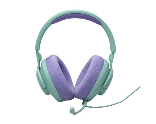 Навушники JBL Quantum 100M2 Cyan (JBLQTUM100M2CYN)
