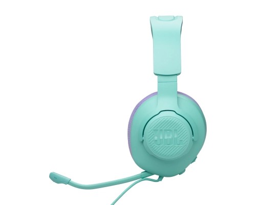 Навушники JBL Quantum 100M2 Cyan (JBLQTUM100M2CYN)