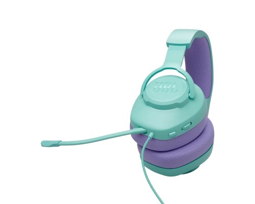 Навушники JBL Quantum 100M2 Cyan (JBLQTUM100M2CYN)