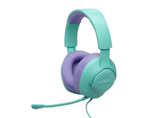 Навушники JBL Quantum 100M2 Cyan (JBLQTUM100M2CYN)