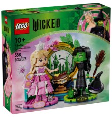 Конструктор LEGO Wicked Фігурки Ельфаби й Ґлінди 558 деталей (75682)