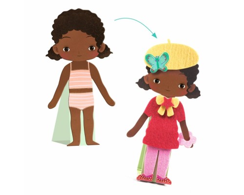 Набір для творчості Djeco М'яке вбрання (DJ00086)