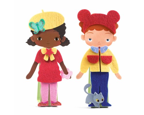 Набір для творчості Djeco М'яке вбрання (DJ00086)