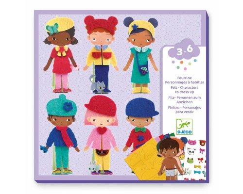 Набір для творчості Djeco М'яке вбрання (DJ00086)