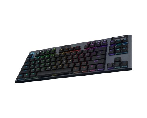 Клавіатура Logitech G915 TKL X Lightspeed Switch-Clicky Wireless/Bluetooth/USB UA Black (920-012757)