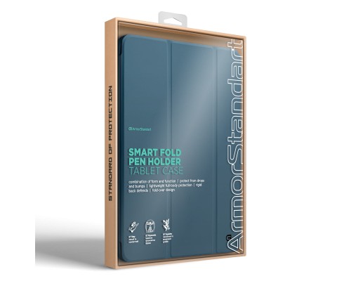 Чохол до планшета Armorstandart Smart Fold Pen Apple iPad Air 11 (2024) Lavender Grey (ARM78118)
