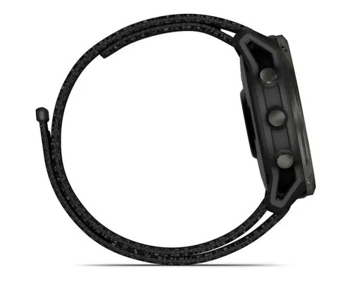 Смарт-годинник Garmin Enduro 3, Crbn Gry DLC Ti w/Blk Sport Loop Band, GPS (010-02751-01)