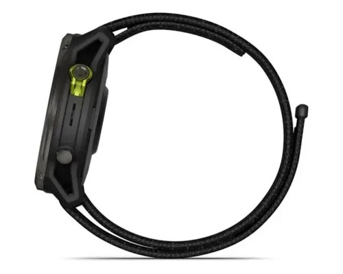 Смарт-годинник Garmin Enduro 3, Crbn Gry DLC Ti w/Blk Sport Loop Band, GPS (010-02751-01)