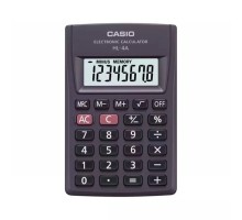 Калькулятор Casio HL-4A-W-EP, чорний (CALC-CAS-HL-4A-W-EP)
