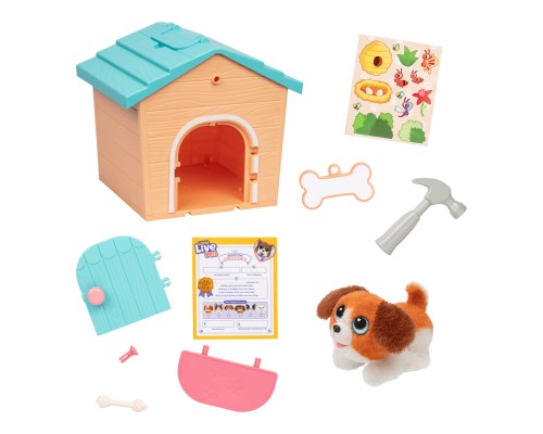 М'яка іграшка Moose Little Live Pets Будинок з сюрпризом міні оранжевий (26616)