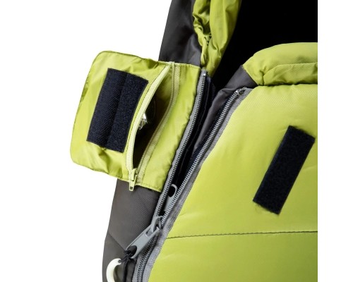 Спальний мішок Tramp Fjord Long кокон лівий green/grey (UTRS-094L-L)