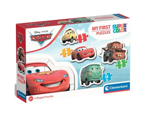 Пазл Clementoni 4 в 1 Cars, серія My First Puzzles (20804)