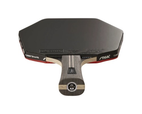 Ракетка для настільного тенісу Stiga Pro Carbon Plus Cybershape 5 Star FL (1215-0401-35) (931184)