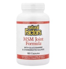 Вітамінно-мінеральний комплекс Natural Factors Формула для суглобів з ЧСЧ, глюкозаміном та хондроїтинсом (NFS-02696)