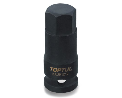 Головка торцева Toptul ударна HEX 1/2