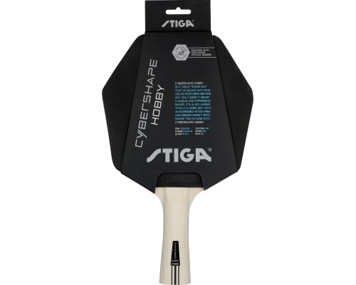 Ракетка для настільного тенісу Stiga Cybershape Hobby FL (1216-0106-35) (931289)