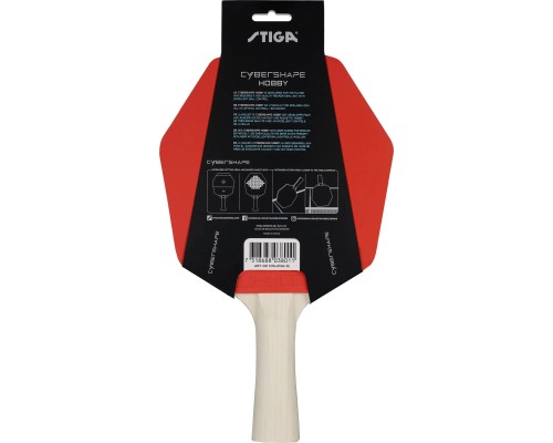 Ракетка для настільного тенісу Stiga Cybershape Hobby FL (1216-0106-35) (931289)