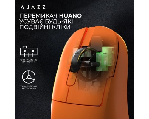 Мишка Ajazz AJ179APEX Wireless/Bluetooth/USB Orange (AJM179-A-O)