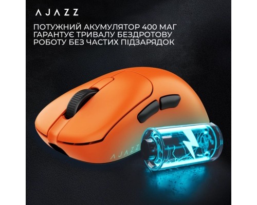 Мишка Ajazz AJ179APEX Wireless/Bluetooth/USB Orange (AJM179-A-O)