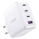 Зарядний пристрій Ugreen 4xUSB 100W (3хUSB-C+USB-A) Gan white CD226 (15337)
