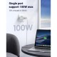 Зарядний пристрій Ugreen 4xUSB 100W (3хUSB-C+USB-A) Gan white CD226 (15337)