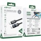 Дата кабель USB-C to USB-C 1.2m 60W digital display C15-03 Black Acefast (6974316283720)