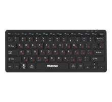 Клавіатура Maxxter KBW-C01B-UA Wireless UA Black (KBW-C01B-UA)