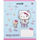 Зошит Kite Hello Kitty, 12 аркушів, клітинка (HK25-232-1)