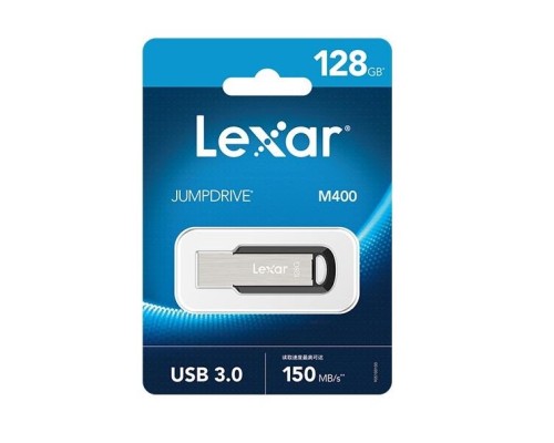 USB флеш накопичувач Lexar 128GB JumpDrive M400 USB 3.0 (LJDM400128G-BNBNG)