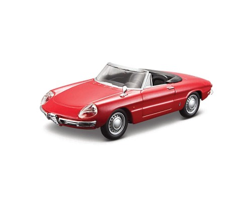 Машина Bburago Alfa Romeo Spider 1966 (132) (18-43047)