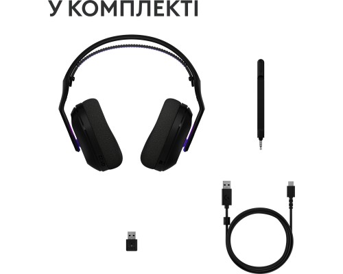 Навушники Logitech G522 Lightspeed Wireless Gaming Headset Black (981-001544)
