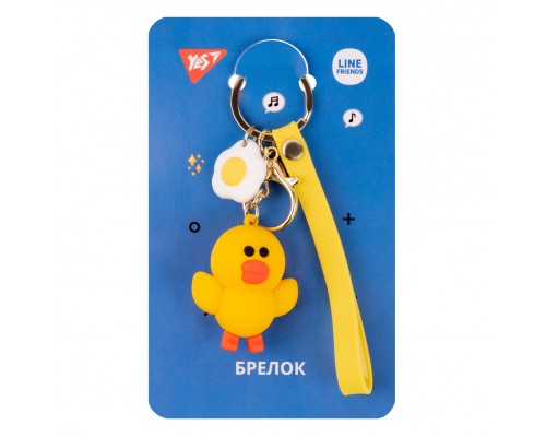 Брелок Yes колекція Piggy Brown Line Friends (559364)