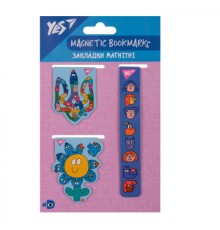Закладки для книг Yes магнітні Stand with Ukraine 3 шт (708353)