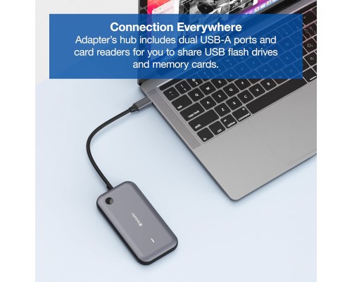 Адаптер Share My Screen 1080p USB-C with WDA-01 Verbatim (32146)