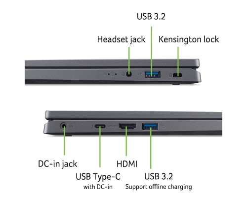 Ноутбук Acer Aspire 14 A14-51M-50AB (NX.KXHEU.002)