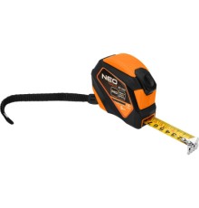 Рулетка Neo Tools 5мx19мм, з фіксатором змотування, магніт (67-232)