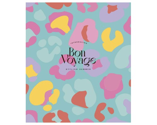 Зошит Школярик Bon Voyage 24 аркуша лінія (024-3206L)