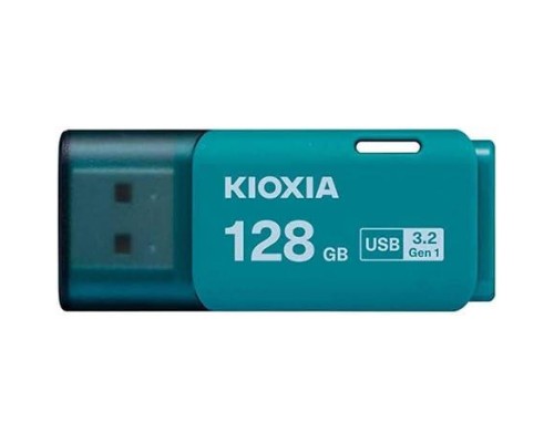 USB флеш накопичувач Kioxia 128GB TransMemory U301 Light Blue USB 3.2 (LU301L128GG4)