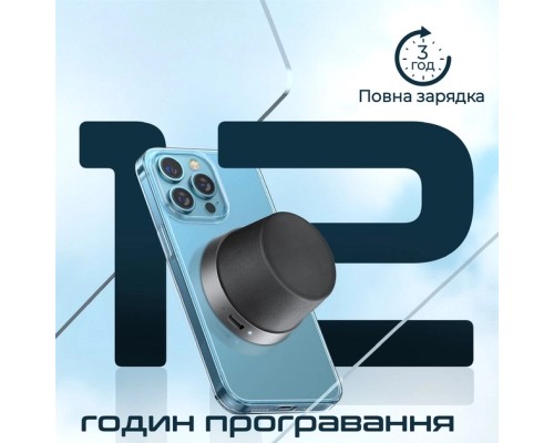 Акустична система Promate Punch 3 Вт Black (punch.black)