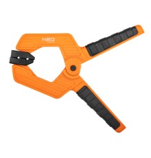 Струбцина Neo Tools затискач пружинний, пластик, 65мм (45-521)
